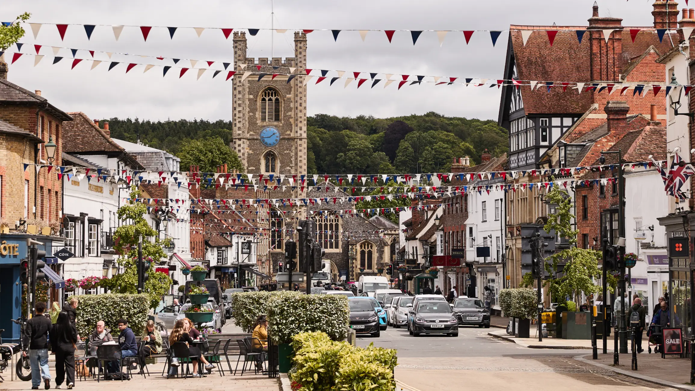 High street in Henley-on-Thames