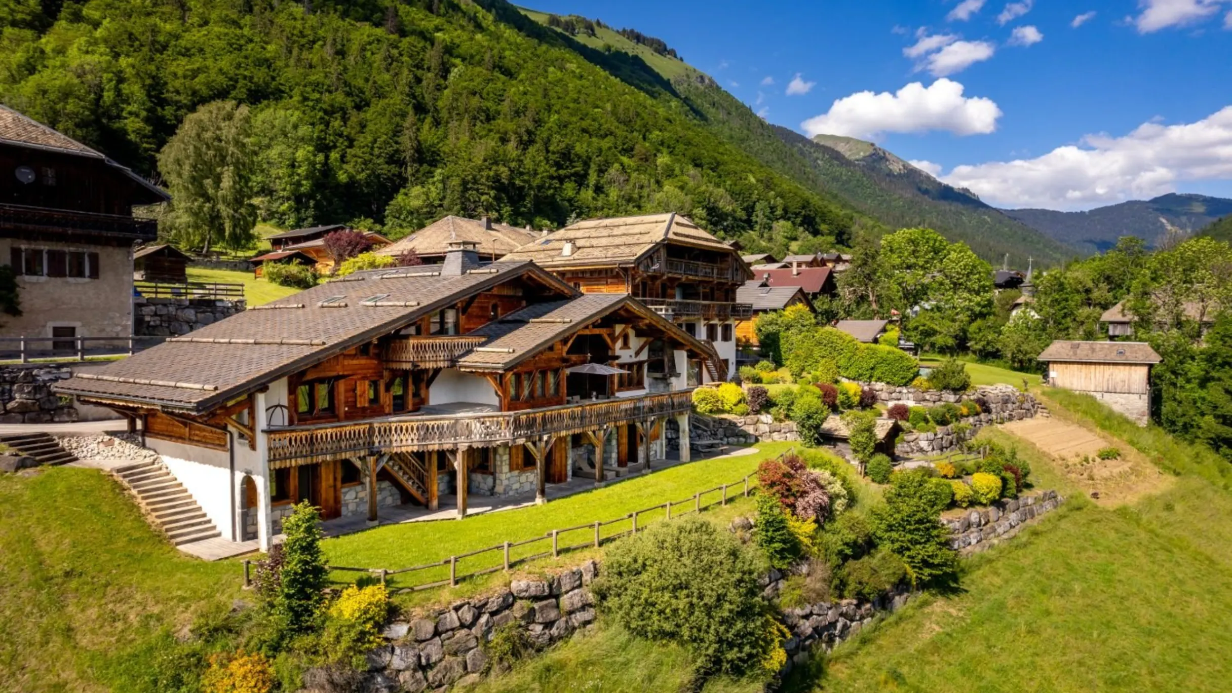 5 bedroom chalet for sale in Montriond. Guide price €3,350,000