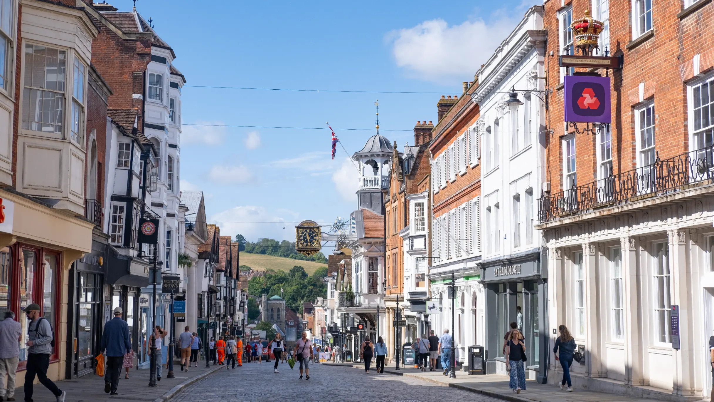 Guildford High Street &copy; Mypurgatoryyears