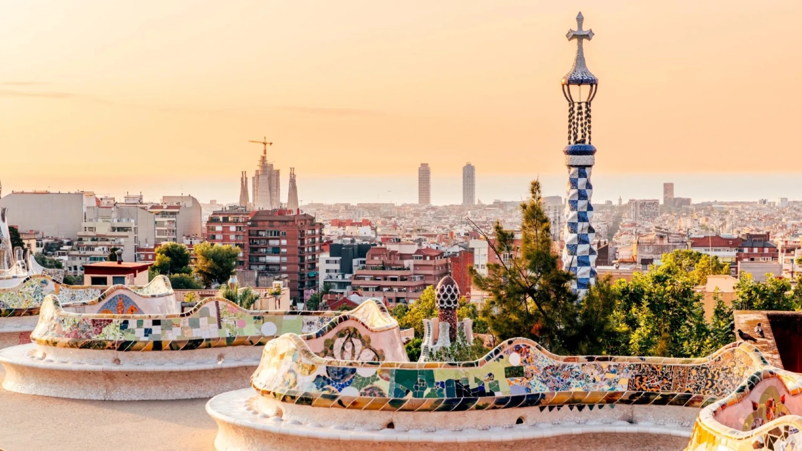 Barcelona cityscape [Alexander Spatari via Getty Images]