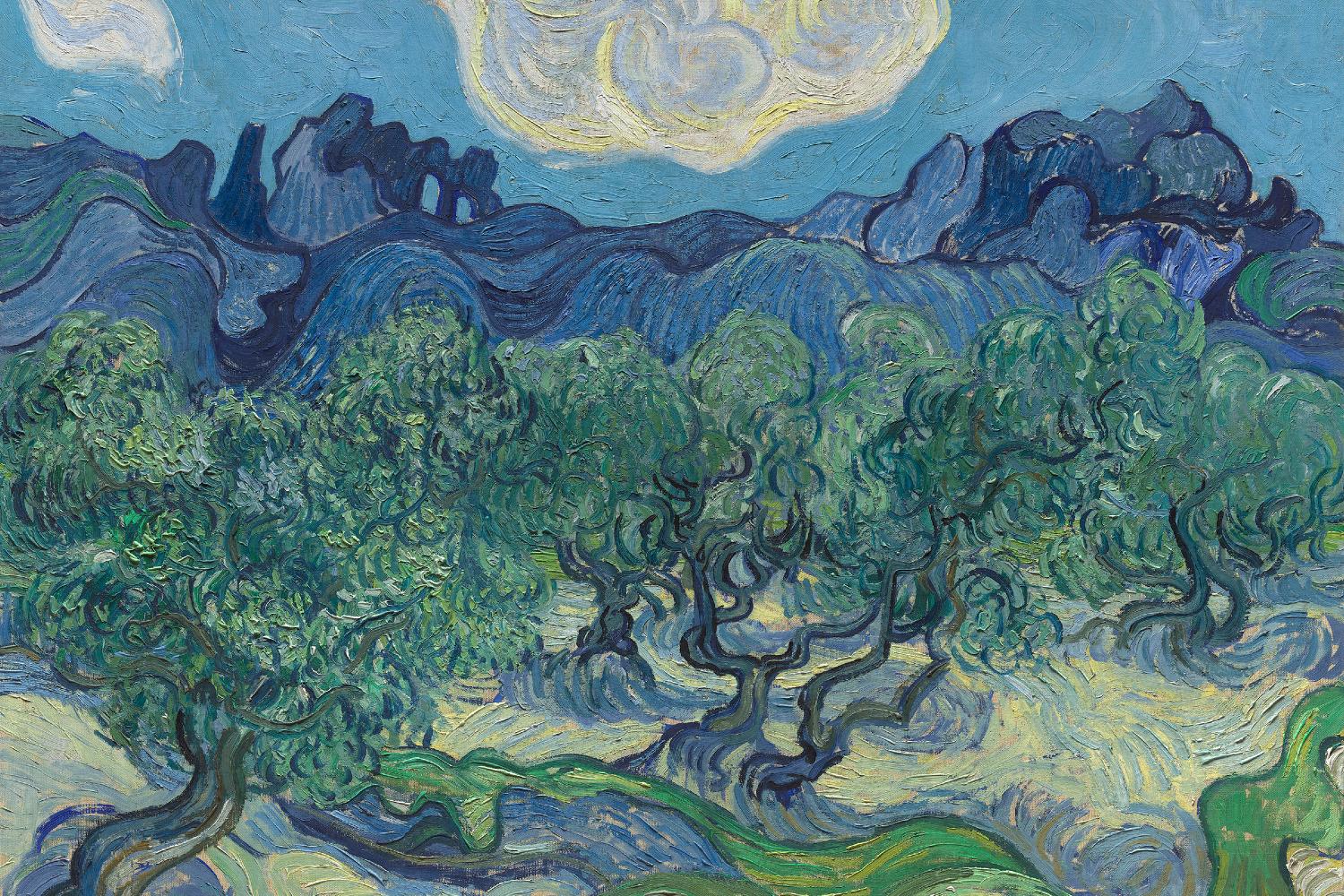 Image of Van Gogh and his place in Provence