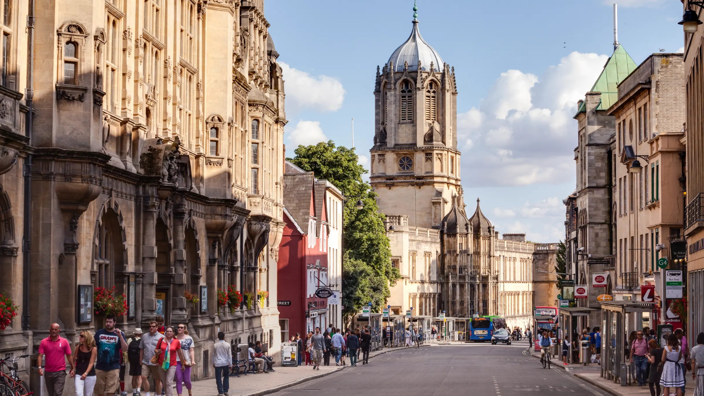 A busy street in Oxford &copy; Julian Elliott Photography