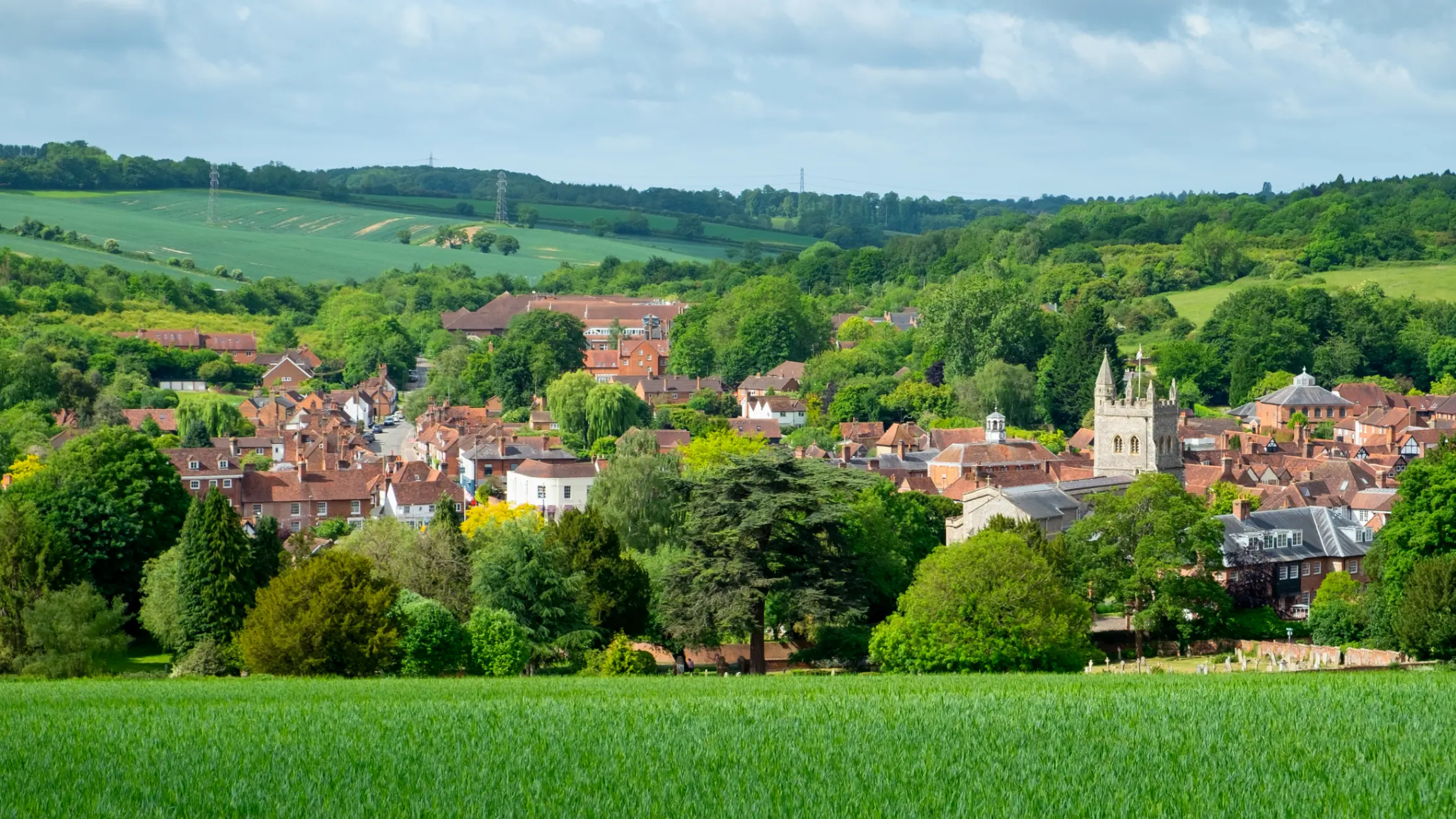 View of Amersham &copy; Simon Bradfield